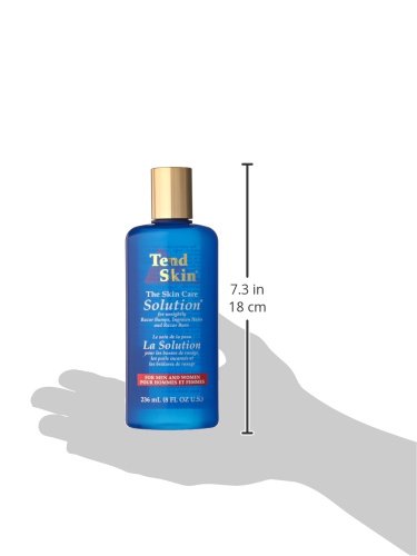 Tend Skin Solution de soin de la peau 4 oz pour poils incarnés et boutons de rasoir